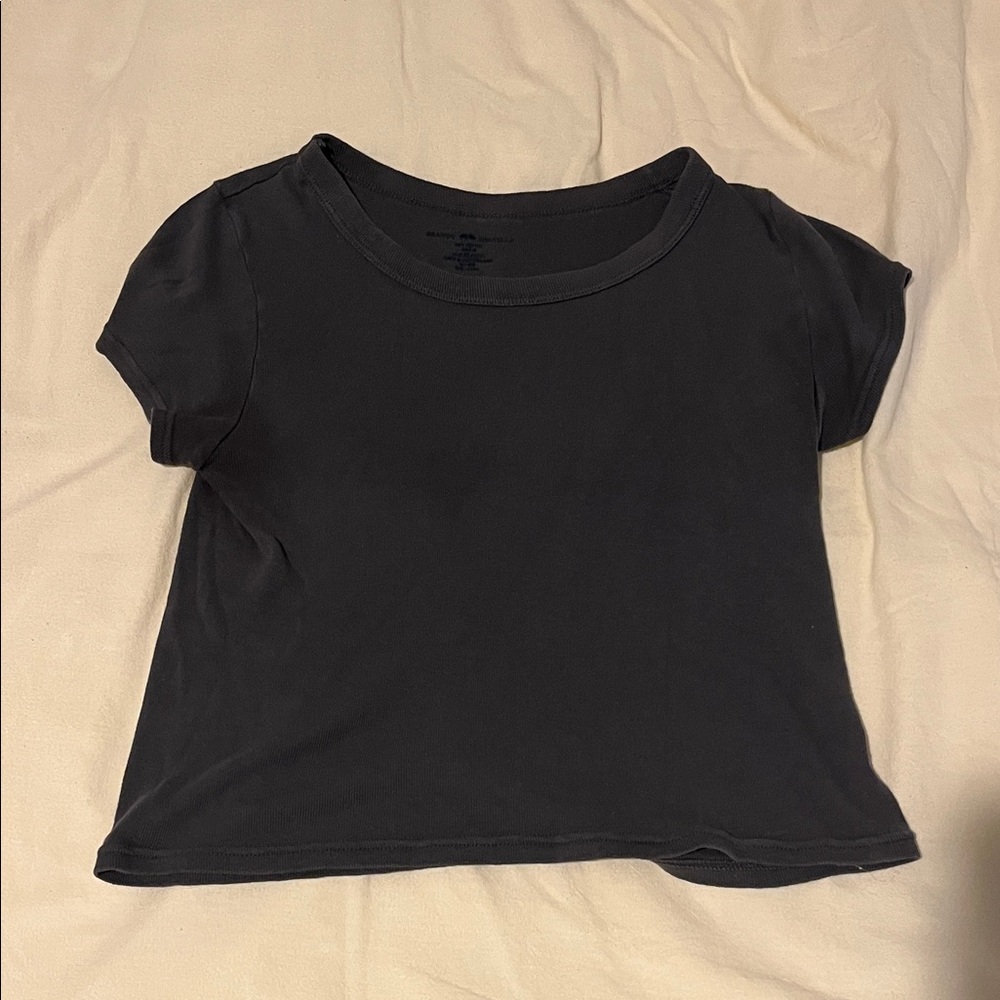 Brandy Melville dark grey top